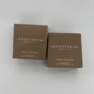 2 x NEW Anastasia Beverly Hills Cream Bronzer - Full Size - Caramel